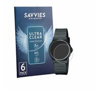 savvies Film Protection pour Casio Collection MQ-24 | 6 Pièces Clair Protection d'écran Made in Germany Transparent Anti-Rayures Screen Protector