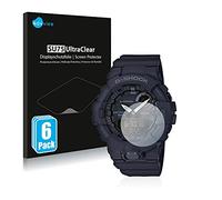 savvies Film Protection pour Casio G-Shock GBA800 | 6 Pièces Clair Protection d'écran Made in Germany Transparent Anti-Rayures Screen Protector