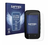 savvies Film Protection pour CompeGPS TwoNav Cross Plus | 6 Pièces Clair Protection d'écran Made in Germany Transparent Anti-Rayures Screen Protector