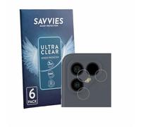 savvies Film Protection pour Fairphone 4 | (Caméra UNIQUEMENT) 6 Pièces Clair Protection d'écran Made in Germany Transparent Anti-Rayures Screen Protector