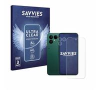 savvies Film Protection pour Fairphone 6 | (Avant+Caméra) 6 Pièces Clair Protection d'écran Made in Germany Transparent Anti-Rayures Screen Protector