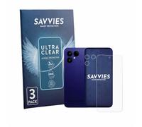 savvies Film Protection pour Fairphone 6 Plus | (Avant+Caméra) 6 Pièces Clair Protection d'écran Made in Germany Transparent Anti-Rayures Screen Protector