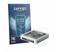 savvies Film Protection pour FiiO DM13 BT Skylight | 18 Pièces Clair Protection d'écran Made in Germany Transparent Anti-Rayures Screen Protector