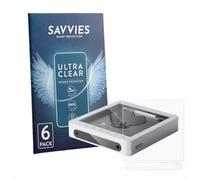 savvies Film Protection pour FiiO DM13 BT Skylight | 6 Pièces Clair Protection d'écran Made in Germany Transparent Anti-Rayures Screen Protector