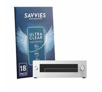 savvies Film Protection pour FiiO Warmer R2R | 18 Pièces Clair Protection d'écran Made in Germany Transparent Anti-Rayures Screen Protector
