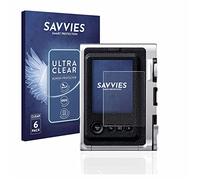 savvies Film Protection pour Fujifilm Instax Mini Evo | 6 Pièces Clair Protection d'écran Made in Germany Transparent Anti-Rayures Screen Protector