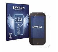 savvies Film Protection pour Garmin Approach G80 | 6 Pièces Clair Protection d'écran Made in Germany Transparent Anti-Rayures Screen Protector