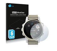 savvies Film Protection pour Garmin Fenix 5S (42 mm) | 6 Pièces Clair Protection d'écran Made in Germany Transparent Anti-Rayures Screen Protector