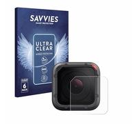 savvies Film Protection pour GoPro Hero 5 Session | Lentille (Caisse) 6 Pièces Clair Protection d'écran Made in Germany Transparent Anti-Rayures Screen Protector