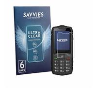 savvies Film Protection pour Hammer H Basalt | 6 Pièces Clair Protection d'écran Made in Germany Transparent Anti-Rayures Screen Protector