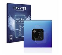 savvies Film Protection pour Huawei Mate 20 Pro | (Caméra UNIQUEMENT) 6 Pièces Clair Protection d'écran Made in Germany Transparent Anti-Rayures Screen Protector