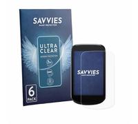 savvies Film Protection pour iGPSPORT BSC500 | 6 Pièces Clair Protection d'écran Made in Germany Transparent Anti-Rayures Screen Protector