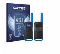 savvies Film Protection pour Motorola TALKABOUT T62 | 6 Pièces Clair Protection d'écran Made in Germany Transparent Anti-Rayures Screen Protector