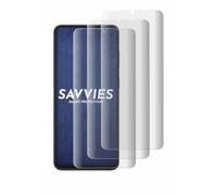 savvies Film Protection pour Neow Safe | 4 Pièces Clair Protection d'écran Made in Germany Full-Screen 3D Incurvé Couverture Complète