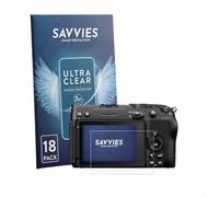 savvies Film Protection pour Nikon Z5 IIC | 18 Pièces Clair Protection d'écran Made in Germany Transparent Anti-Rayures Screen Protector