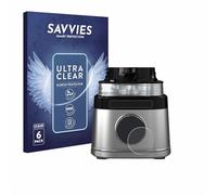 Savvies Film Protection pour Ninja Detect Power Pro | 6 Pièces Clair Protection d'écran Made in Germany Transparent Anti-Rayures Screen Protector