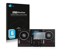 savvies Film Protection pour Numark Mixstream Pro | 6 Pièces Clair Protection d'écran Made in Germany Transparent Anti-Rayures Screen Protector