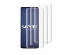 savvies Film Protection pour OnePlus 10 Pro 5G | 4 Pièces Clair Protection d'écran Made in Germany Full-Screen 3D Incurvé Couverture Complète
