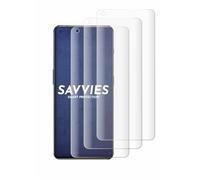 savvies Film Protection pour OnePlus 11 5G | 4 Pièces Clair Protection d'écran Made in Germany Full-Screen 3D Incurvé Couverture Complète