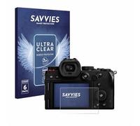 savvies Film Protection pour Panasonic Lumix DC-S5D | 6 Pièces Clair Protection d'écran Made in Germany Transparent Anti-Rayures Screen Protector