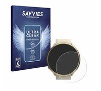 savvies Film Protection pour Polar Ignite 2 | 6 Pièces Clair Protection d'écran Made in Germany Transparent Anti-Rayures Screen Protector