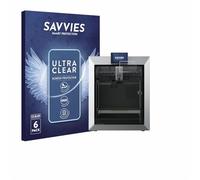savvies Film Protection pour Qidi Tech Q2 | 6 Pièces Clair Protection d'écran Made in Germany Transparent Anti-Rayures Screen Protector