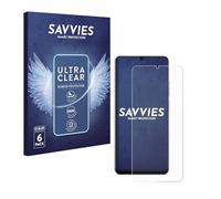 savvies Film Protection pour realme Note 70T | 6 Pièces Clair Protection d'écran Made in Germany Transparent Anti-Rayures Screen Protector