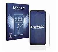 savvies Film Protection pour Samsung Galaxy A03 Core | 6 Pièces Clair Protection d'écran Made in Germany Transparent Anti-Rayures Screen Protector