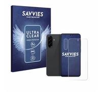 savvies Film Protection pour Samsung Galaxy A36 5G | (Avant+Caméra) 18 Pièces Clair Protection d'écran Made in Germany Transparent Anti-Rayures Screen Protector