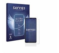 savvies Film Protection pour Samsung Galaxy A41 | 6 Pièces Clair Protection d'écran Made in Germany Transparent Anti-Rayures Screen Protector