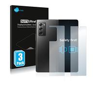 savvies Film Protection pour Samsung Galaxy Z Fold 2 5G | (Avant+Arrière) 6 Pièces Clair Protection d'écran Made in Germany Transparent Anti-Rayures Screen Protector