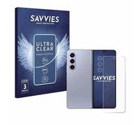 savvies Protection Ecran pour Samsung Galaxy Z Fold 5 (Avant+Caméra) 6 Pièces - Film Protection Ultra Clair