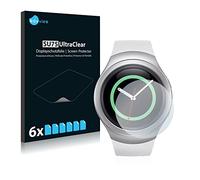 savvies Film Protection pour Samsung Gear S2 | 6 Pièces Clair Protection d'écran Made in Germany Transparent Anti-Rayures Screen Protector