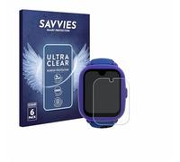 savvies Film Protection pour SaveFamily Iconic Plus 2 4G | 6 Pièces Clair Protection d'écran Made in Germany Transparent Anti-Rayures Screen Protector