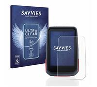 savvies Film Protection pour Sigma ROX 4.0 | 6 Pièces Clair Protection d'écran Made in Germany Transparent Anti-Rayures Screen Protector