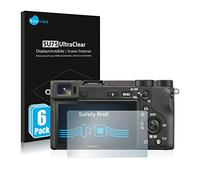 savvies Film Protection pour Sony Alpha 6500 | 6 Pièces Clair Protection d'écran Made in Germany Transparent Anti-Rayures Screen Protector