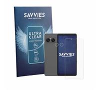 savvies Film Protection pour Sony Xperia 10 VIII | (Avant+Caméra) 18 Pièces Clair Protection d'écran Made in Germany Transparent Anti-Rayures Screen Protector