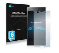 savvies Film Protection pour Sony Xperia XZ1 Compact | 6 Pièces Clair Protection d'écran Made in Germany Transparent Anti-Rayures Screen Protector