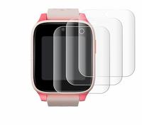 Savvies Film Protection pour TCL Movetime Kids Watch MT46 | 4 Pièces Clair Protection d'écran Made in Germany Full-Screen 3D Incurvé Couverture Complète