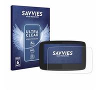 savvies Film Protection pour TomTom GO 620 | 6 Pièces Clair Protection d'écran Made in Germany Transparent Anti-Rayures Screen Protector