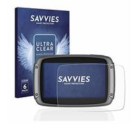 savvies Film Protection pour TomTom Rider 550 | 6 Pièces Clair Protection d'écran Made in Germany Transparent Anti-Rayures Screen Protector