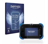 savvies Film Protection pour Vtech Storio Max 2.0 | 6 Pièces Clair Protection d'écran Made in Germany Transparent Anti-Rayures Screen Protector