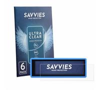 savvies Film Protection pour Waveshare ESP32-S3 Touch LCD 3.49" | 6 Pièces Clair Protection d'écran Made in Germany Transparent Anti-Rayures Screen Protector