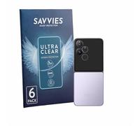 savvies Film Protection pour Xiaomi MIX Flip | (Caméra UNIQUEMENT) 6 Pièces Clair Protection d'écran Made in Germany Transparent Anti-Rayures Screen Protector