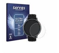 savvies Protection Ecran pour Amazfit Active Max 6 Pièces - Film Protection Ultra Clair