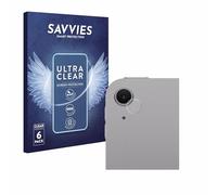 savvies Protection Ecran pour Apple iPad Air 11" M2 2024 (Caméra UNIQUEMENT) 6 Pièces - Film Protection Ultra Clair