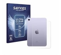 savvies Protection Ecran pour Apple iPad Mini 7 2024 (Arrière) 6 Pièces - Film Protection Ultra Clair
