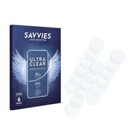 savvies Protection Ecran pour Apple iPhone 16 Pro Max (Caméra UNIQUEMENT) (6 Pièces) - Film Protection Ultra Clair