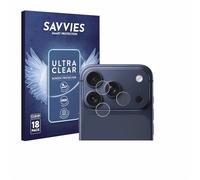 savvies Protection Ecran pour Apple iPhone 17 Pro (Caméra UNIQUEMENT) (18 Pièces) - Film Protection Ultra Clair