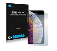 savvies Protection Ecran pour Apple iPhone Xs Max / 11 Pro Max 6 Pièces - Film Protection Ultra Clair